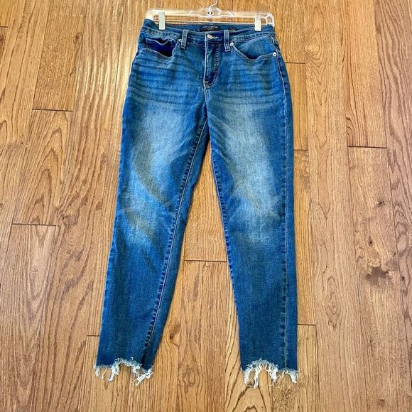 Lucky brand mid rise Ava cropped jeans size 28 - Picture 1 of 7